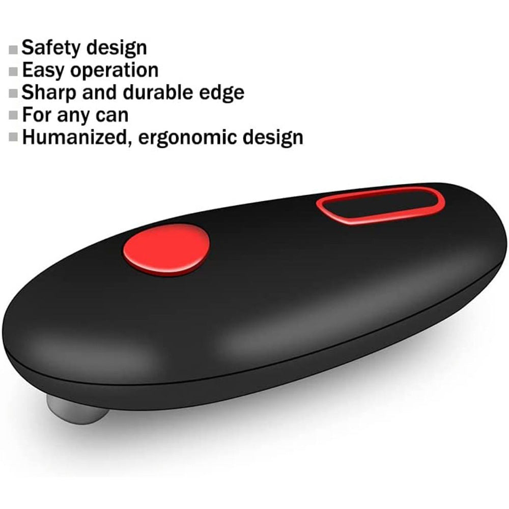 Automatic Electric Can & Jar Opener – One-Touch, Hands-Free Kitchen Tool